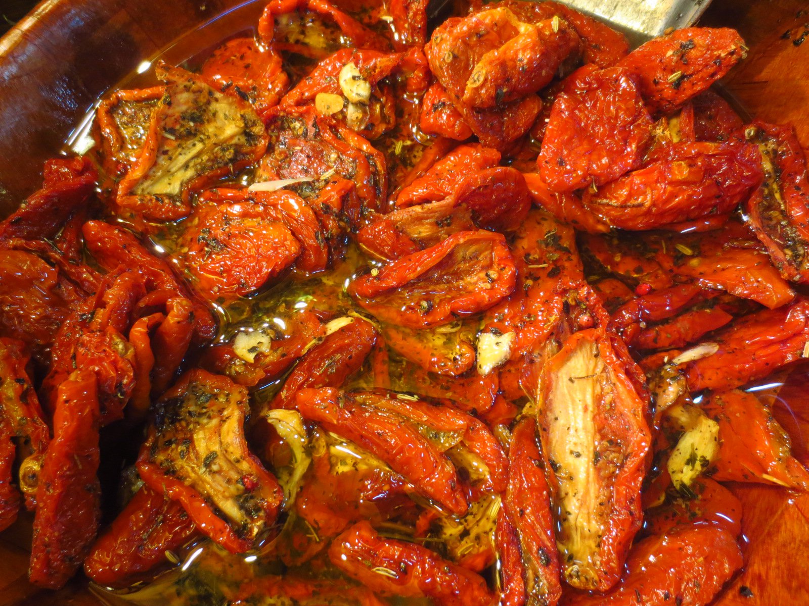 Tomates séchées à l’huile